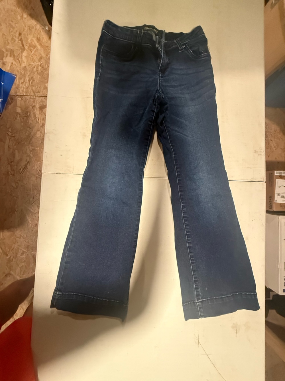 Wrangler Women’s Dark Blue Boot Cut Stretch Jeans